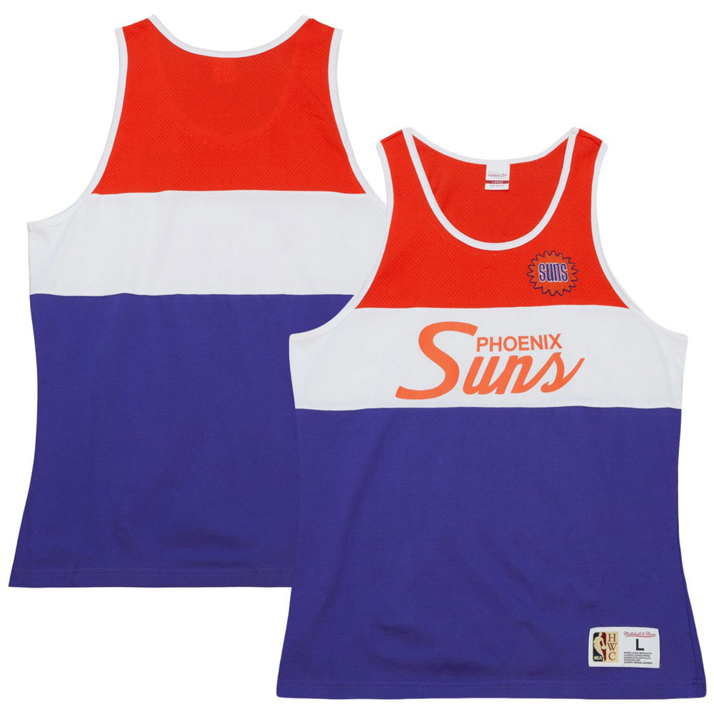 Phoenix Suns Special Script Tank Top Purple | Mitchell & Ness discount