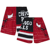 Chicago Bulls Jumbotron 3.0 Shorts Red/Black | Mitchell & Ness for sale