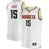 Nikola Jokic Denver Nuggets Fast Break Player Jersey for sale Association Editi- White | Fanatics Near Me