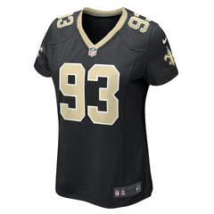Nike Nathan Shepherd New Orleans Saints Women's Game Jersey Black