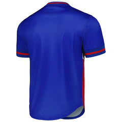 Mitchell & Ness Buffalo Bills Jumbotron 3.0 Mesh V-Neck T-Shirt Royal