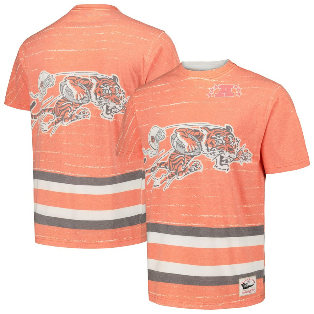Mitchell & Ness Cincinnati Bengals Jumbotron 3.0 T-Shirt Orange