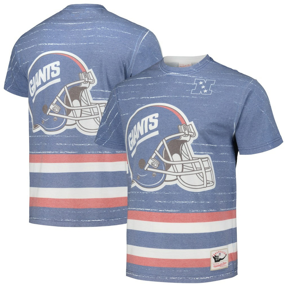 Mitchell & Ness New York Giants Jumbotron 3.0 T-Shirt Royal