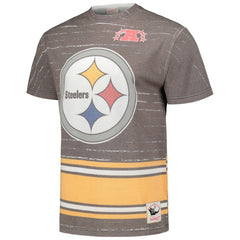 Mitchell & Ness Pittsburgh Steelers Jumbotron 3.0 T-Shirt Black