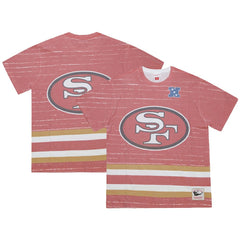 Mitchell & Ness San Francisco 49ers Jumbotron 3.0 T-Shirt Scarlet