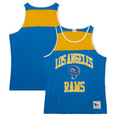 Mitchell & Ness Los Angeles Rams Gridiron Classics Heritage Colorblock Tank Top Royal/Gold