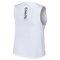San Francisco Giants WEAR by Erin Andrews Women's Lace-Up Tank Top - White - MLB Online