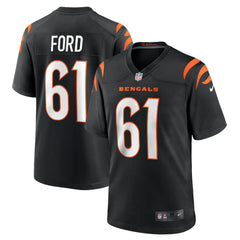 Nike Cody Ford Cincinnati Bengals Game Jersey Black