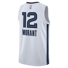 Ja Morant Memphis Grizzlies Youth Swingman Jersey Association Edition White | Nike Near Me