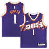 Devin Booker Phoenix Suns Preschool Swingman Player Jersey Icon Edition Purple | Nike for sale