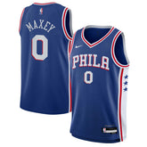 Tyrese Maxey Philadelphia 76ers Youth Swingman Jersey Icon Edition Royal | Nike Near Me
