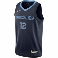 Ja Morant Memphis Grizzlies Youth Swingman Jersey Icon Edition Navy | Nike