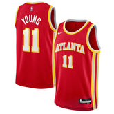 Trae Young Atlanta Hawks Youth Swingman Jersey Icon Edition Red | Nike discount