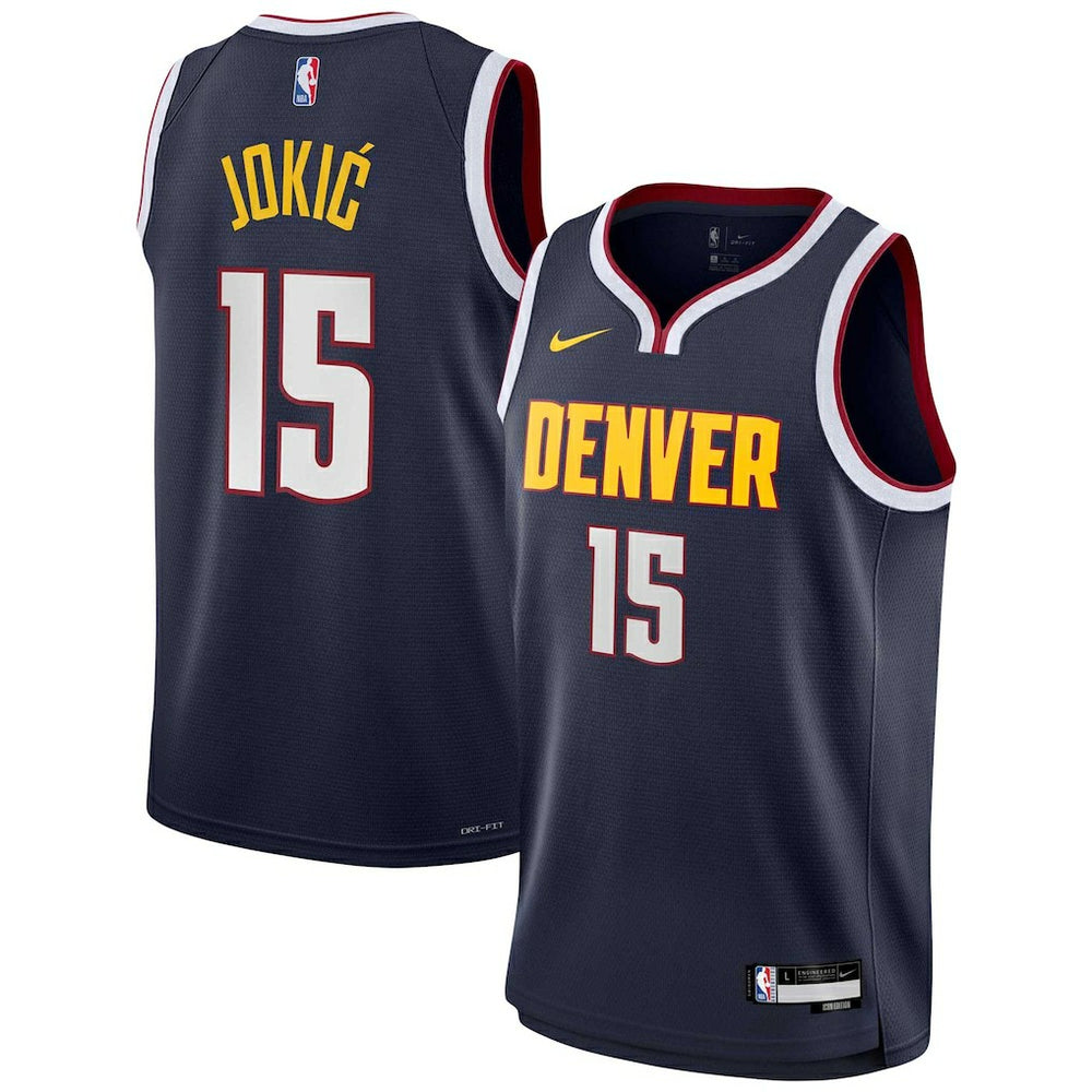 Nikola Jokic Denver Nuggets Youth Swingman Jersey for sale Icon Editi- Navy | Nike US