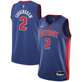 Cade Cunningham Detroit Pistons Youth Swingman Jersey for sale Icon Editi- Blue | Nike