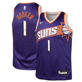 Devin Booker Phoenix Suns Youth Swingman Jersey Icon Edition Purple | Nike outlet