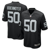 Nike Jacob Bobenmoyer Las Vegas Raiders Game Player Jersey Black