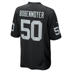 Nike Jacob Bobenmoyer Las Vegas Raiders Game Player Jersey Black