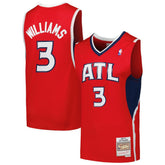 Lou Williams Atlanta Hawks 2013/14 Hardwood Classics Swingman Jersey Red | Mitchell & Ness US
