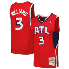 Lou Williams Atlanta Hawks 2013/14 Hardwood Classics Swingman Jersey Red | Mitchell & Ness US