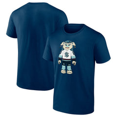 Seattle Kraken Mascot Buoy T-Shirt - Deep Sea Blue - NHL 200061632