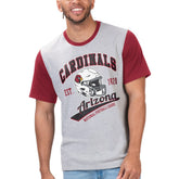 Arizona Cardinals G-III Sports by Carl Banks Black Label T-Shirt Gray