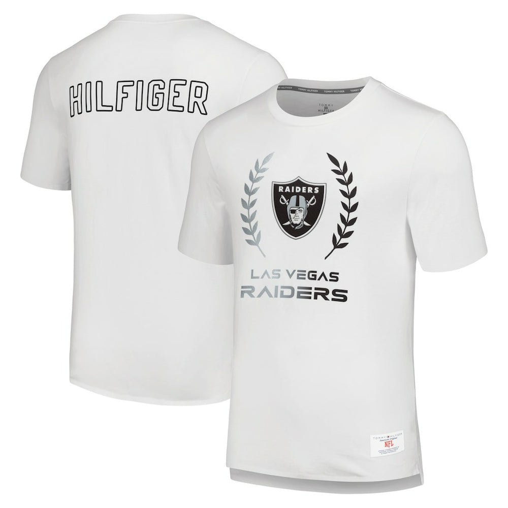 Las Vegas Raiders Tommy Hilfiger Miles T-Shirt White