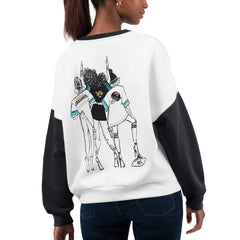 Jacksonville Jaguars G-III 4Her by Carl Banks Women's A-Game Pullover Sweatshirt White