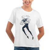New England Patriots G-III 4Her by Carl Banks Women's Play The Ball T-Shirt White