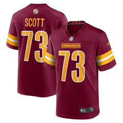 Nike Trent Scott Washington Commanders Game Jersey Burgundy