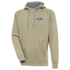 Washington Capitals Antigua Victory Pullover Hoodie - Khaki - NHL 200069299