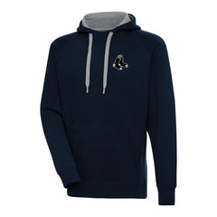 Boston Red Sox Antigua Metallic Victory Pullover Hoodie - Navy - MLB on Sale