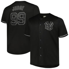 Aaron Judge New York Yankees Big & Tall Pop Fashion Jersey - Black - MLB Discount