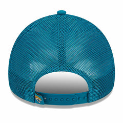 Jacksonville Jaguars New Era Women's McGee Trucker 9FORTY Adjustable Hat Teal