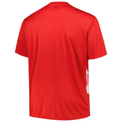 Chicago Bulls Big & Tall Sublimated T-Shirt Red