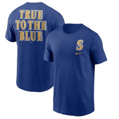 Seattle Mariners Nike True to the Blue Hometown T-Shirt - Royal - Nike Lifestyle
