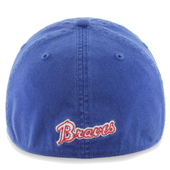 Atlanta Braves '47 Cooperstown Collection Franchise Fitted Hat - Royal - 47 brand on Sale