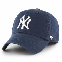New York Yankees '47 Franchise Logo Fitted Hat - Navy - 47 brand on Sale