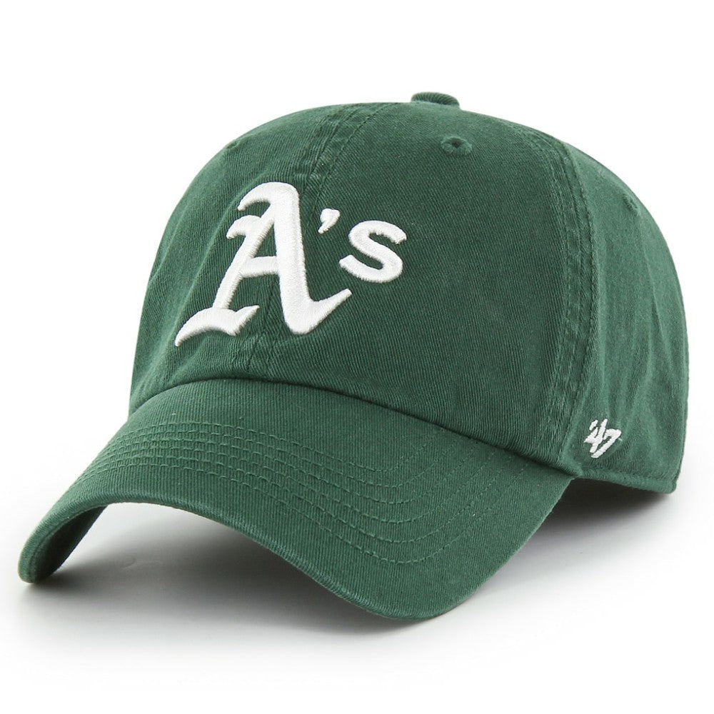 Athletics '47 Franchise Logo Fitted Hat - Green - 47 brand Lifestyle