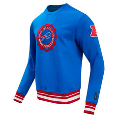 Buffalo Bills Pro Standard Crest Emblem Pullover Sweatshirt Royal