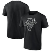 Chicago White Sox Hometown Sox State T-Shirt - Black - MLB Discount