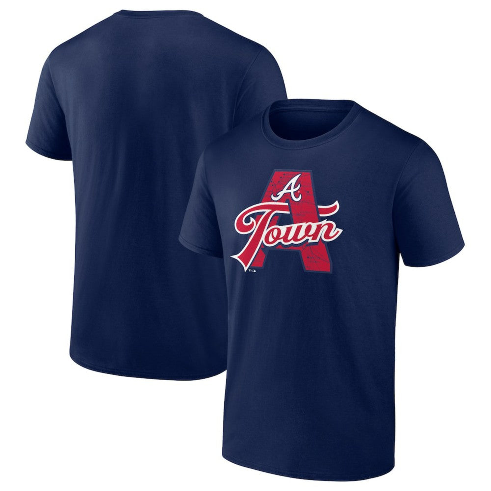 Atlanta Braves Hometown A Town Map T-Shirt - Navy - MLB Online
