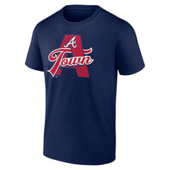 Atlanta Braves Hometown A Town Map T-Shirt - Navy - MLB Online
