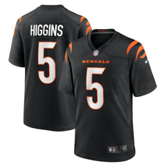 Nike Tee Higgins Cincinnati Bengals Game Player Jersey Black
