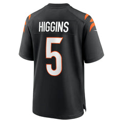 Nike Tee Higgins Cincinnati Bengals Game Player Jersey Black