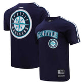 Seattle Mariners Pro Standard Taping T-Shirt - Navy/ - MLB Online