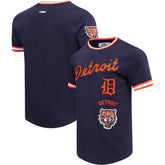 Detroit Tigers Pro Standard Cooperstown Collection Retro Classic T-Shirt - Navy - MLB Discount