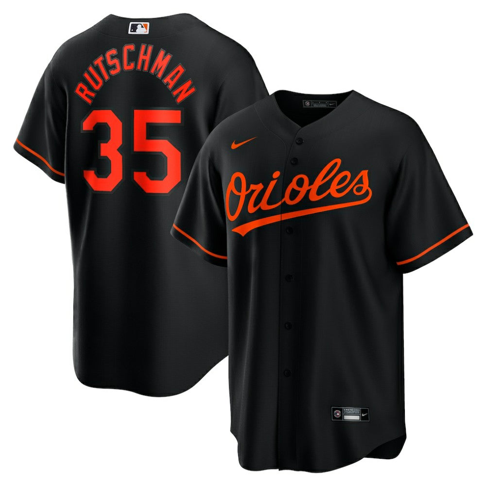 Adley Rutschman Baltimore Orioles Nike Alternate Replica Player Jersey - Black - Nike on Sale