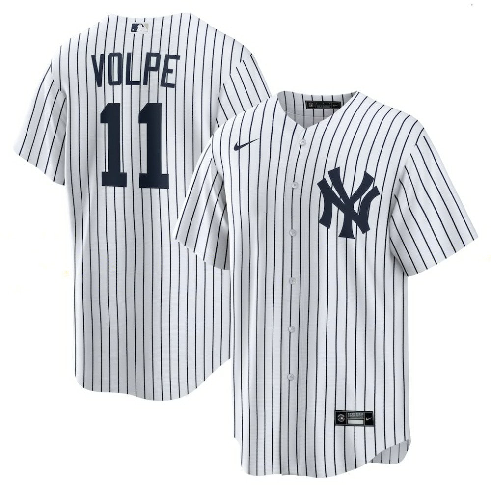 Anthony Volpe New York Yankees Nike Home Replica Player Jersey - White - Nike Sale