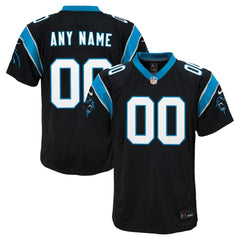 Nike Carolina Panthers Youth Custom Game Jersey Black